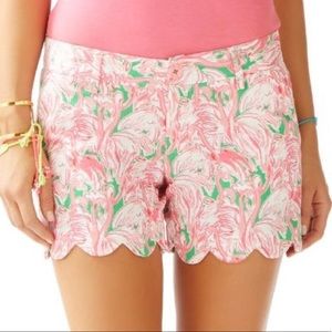 Lilly Pulitzer Flamingo Buttercup Shorts